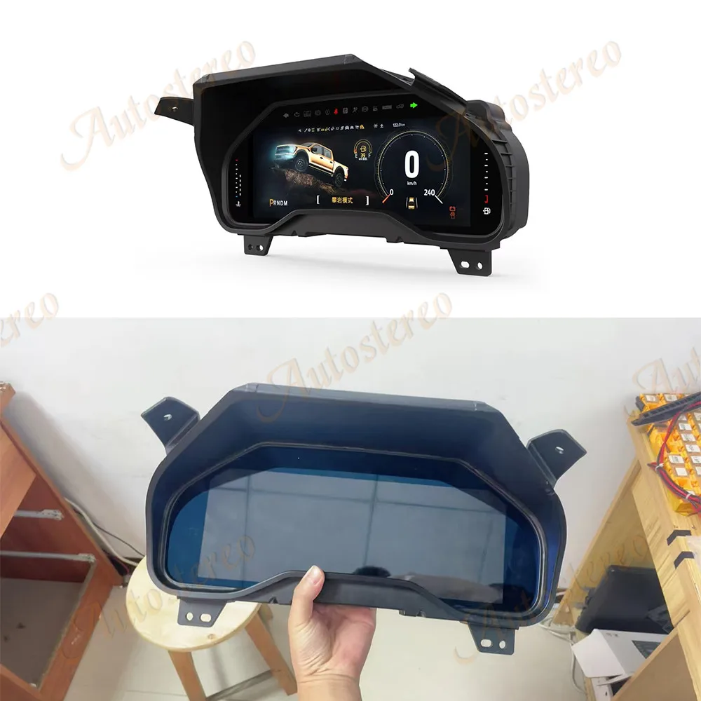 Car Odometer Screen For Ford F150 2015-2021 SYNC1 2 3 Virtual Cockpit Digital Cl
