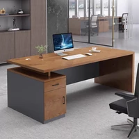 Bureau de bureau moderne pour chambre à coucher, rangement Design de luxe, bureau à la mode, travail classique Biurko Do Komputera, accessoires pour la maison 2
