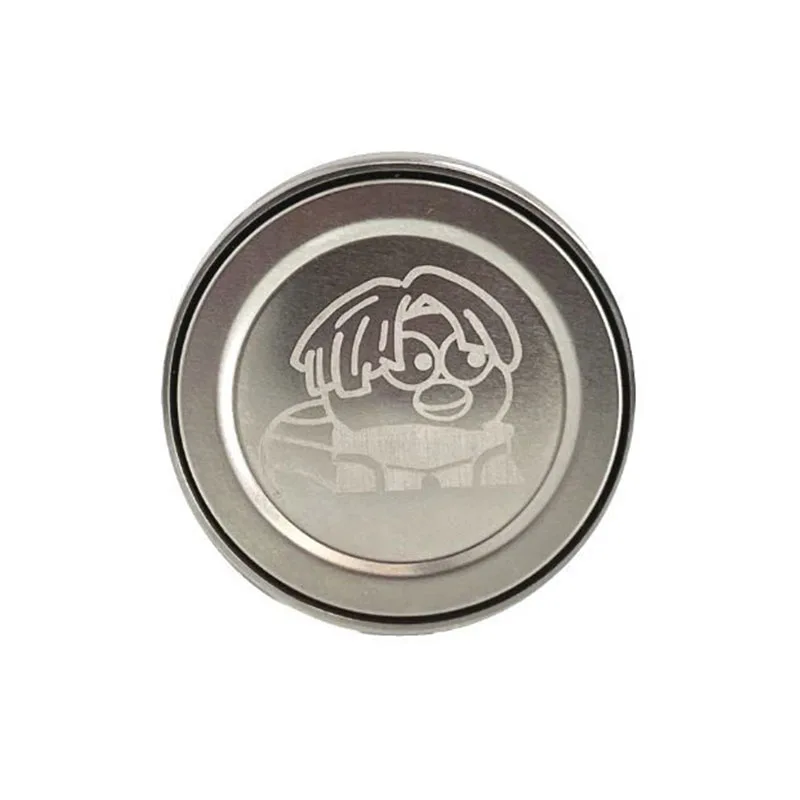 

Игрушка для пальцев, Снятие напряжения, рисунок, монета, Серебряный слайдер из нержавеющей стали, Вибрирующая игрушка ADHD, игрушка-антистресс