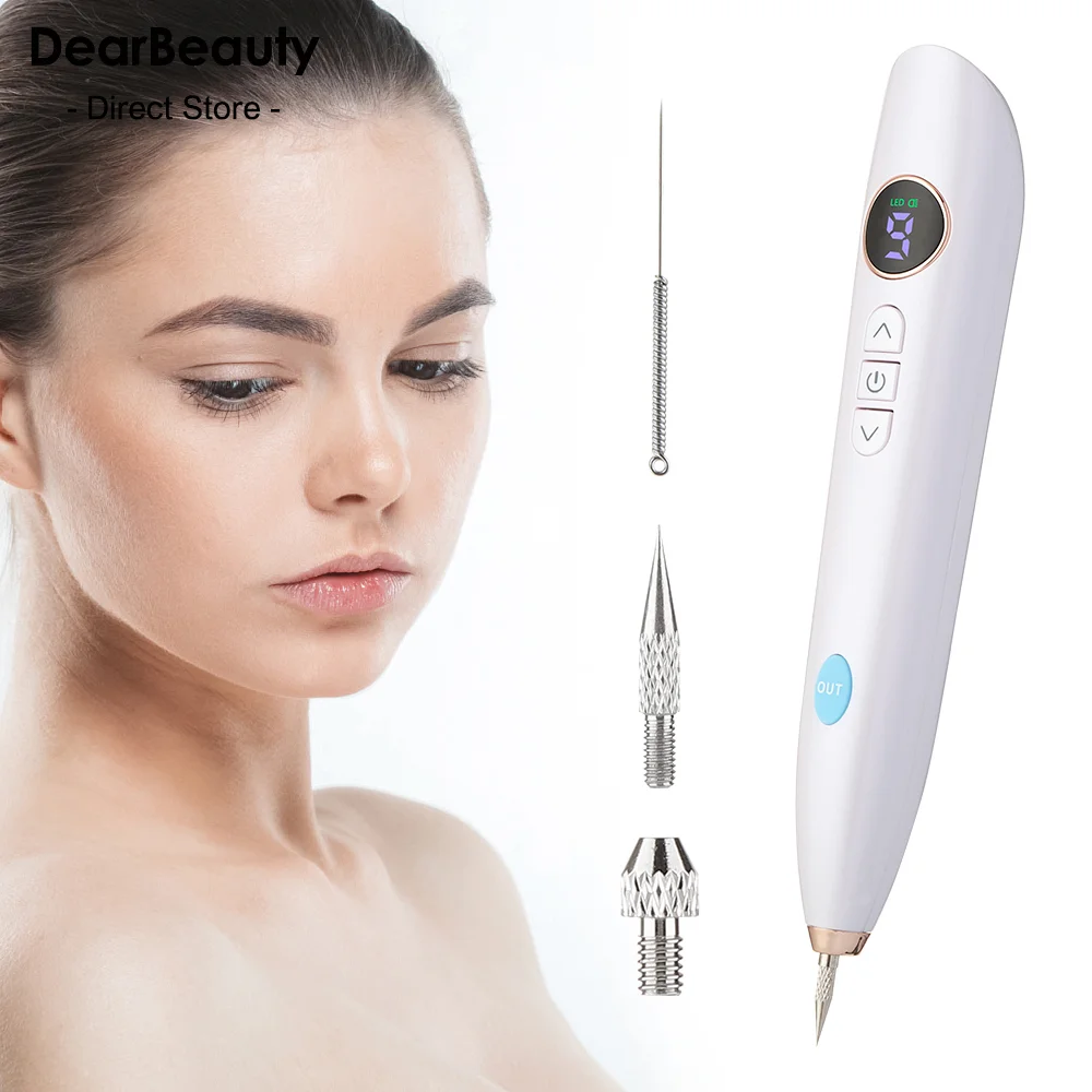 Eliminatore Verruca Cauterizer Penna Laser Rimozione Papilloma Plasma Jet Acne Tatuaggio Berrugas Talpa Polka Dot Remover Aquilone Pulizia Della Pelle
