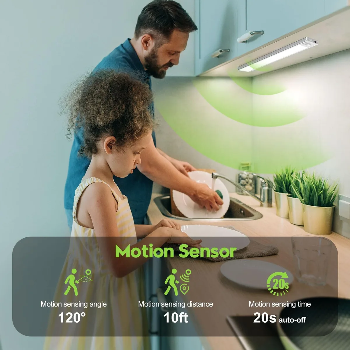 مصباح LED ذكي للخزانة