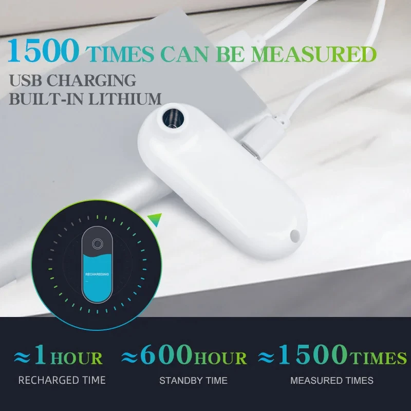 Digital Thermometer MINK Medical Rechargeable Digital Forehead Thermometer Electronic Clinical Accuracy Non-contact Body Temperature Kids