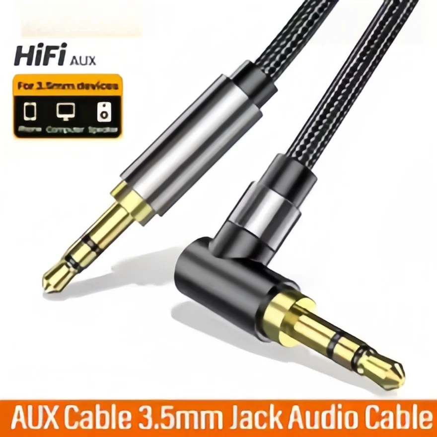 Premium 3.5mm Audio Cable - HiFi Stereo Sound