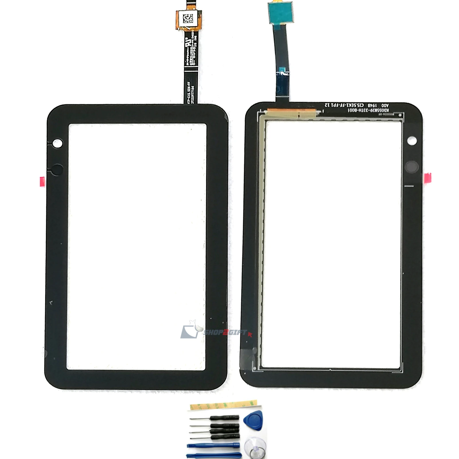 Per Amazon Echo Show 5 1St Gen Smart Speaker Solo 2019 Touch Screen In Vetro Esterno