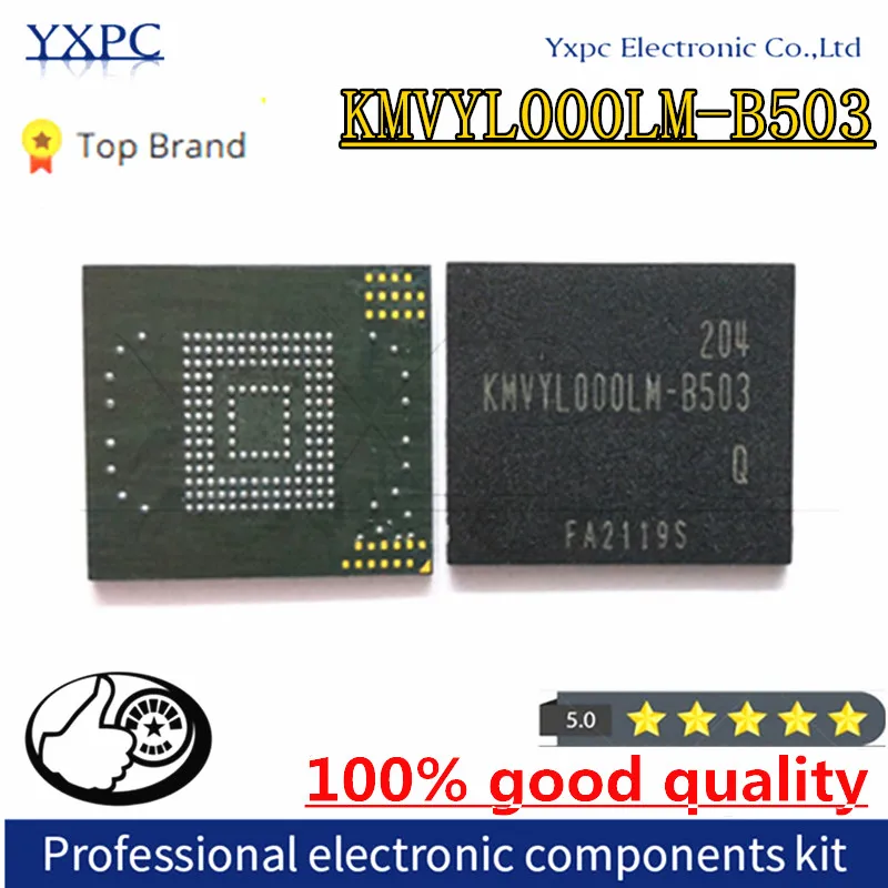 

KMVYL000LM-B503 For Samsung i9100 N7000 I9108 I9220 I9100G 16G FBGA169 16GB Flash Memory IC Chipset with balls