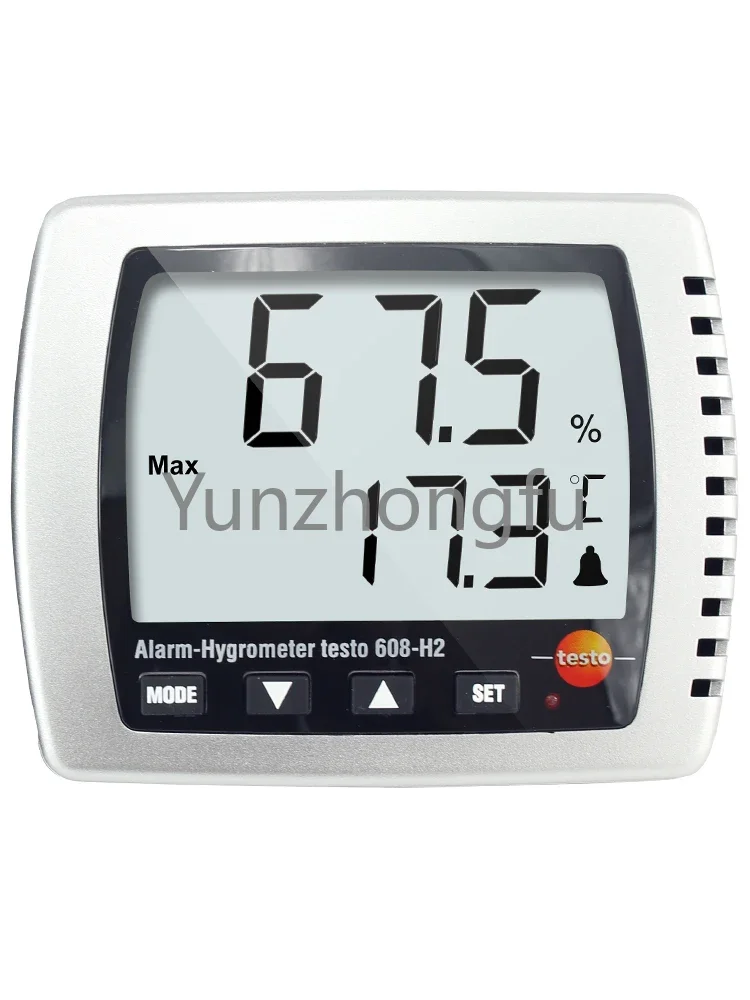 

Industrial Electronics Thermohygrometer Wall-Mounted Indoor Home High Precision Temperature Moisture Meter Testo608h1/2