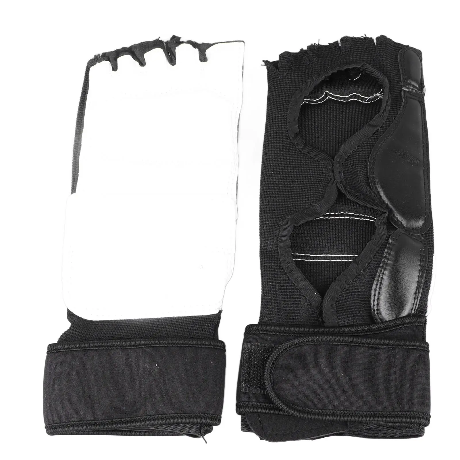 Taekwondo Feet Protector Multi-Sport Cushion Hook PU Leather Slip Proof Support