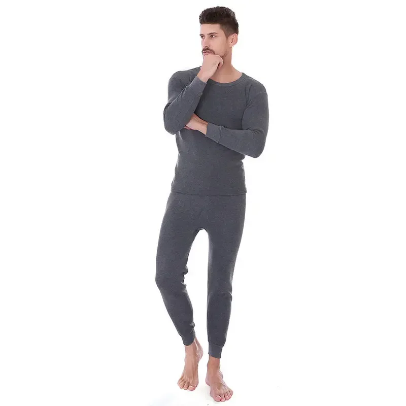 Winter Fleece Thermal Underwear Suit Men Underwear Winter Men's Underwears Fleece Thermal Underwear Set Long Johns Termo Clothes