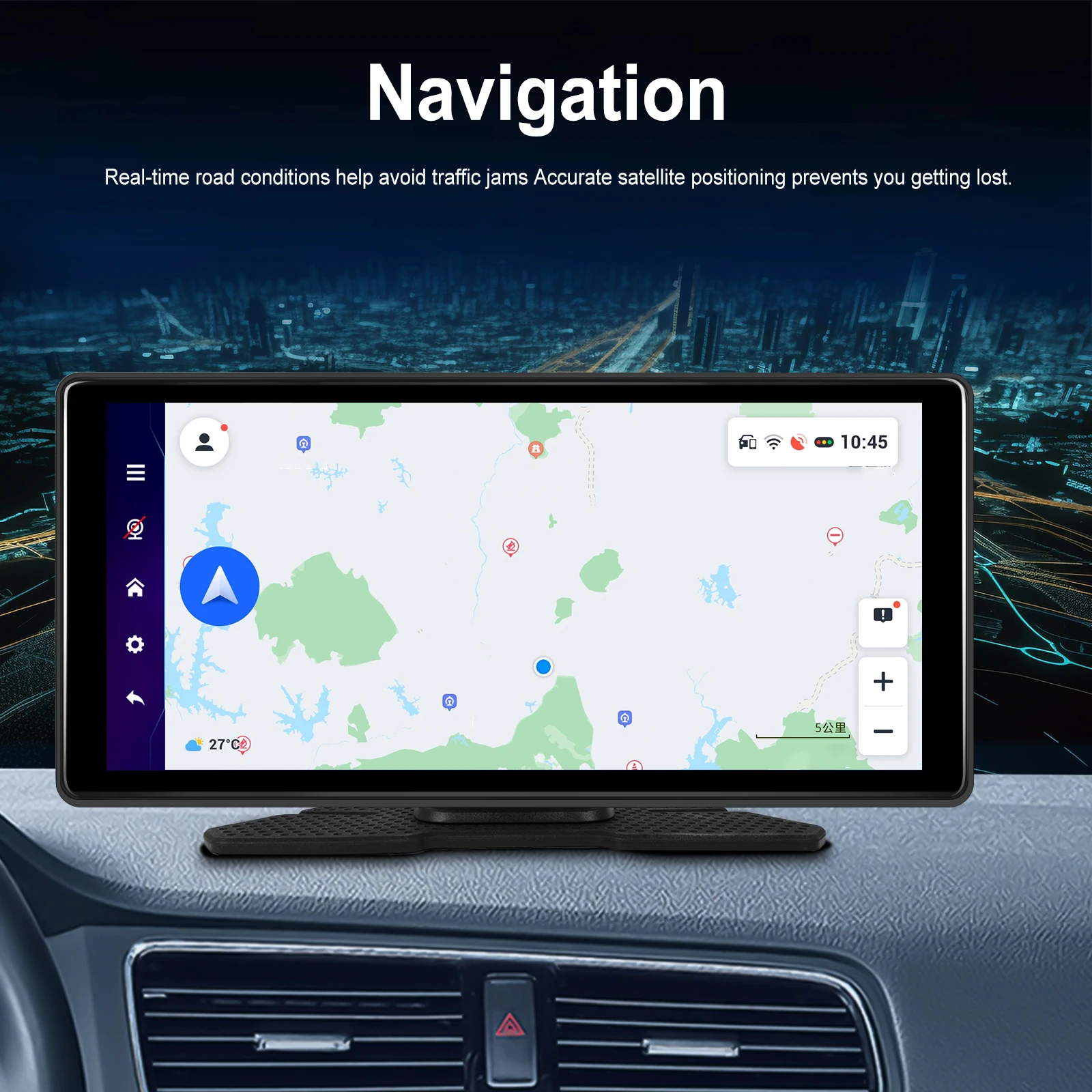 Car Display Monitor Display Podofo 10.36