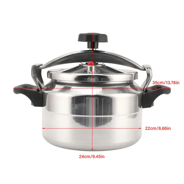 Home Pressure Cooker Aluminum Alloy Pressure Cooker Pressure Cooker Explosion Proof Large Capacity Pressure Cooker for Gas Stove 6