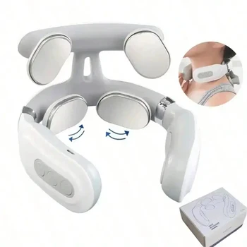 2026 New Portable Intelligent Neck And Shoulder Massager-USB Charging, Lithium Dattery, Ideal Gift For Men And Women.