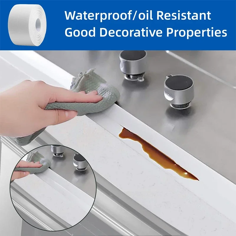 Self-Adhesive Waterproof Caulk and Sealant Tape