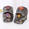 Autumn Disney Anime Spiderman Baseball Cap For Children Outdoor Kids Camouflage Caps Boys Cartoon Embroidery Hip Hop Sun Hat 6