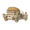 3D Wooden Puzzle Handmade Retro Convertible Model Handmade DIY Assembly Toy Jigsaw Model Building Kits for Children Gift 4