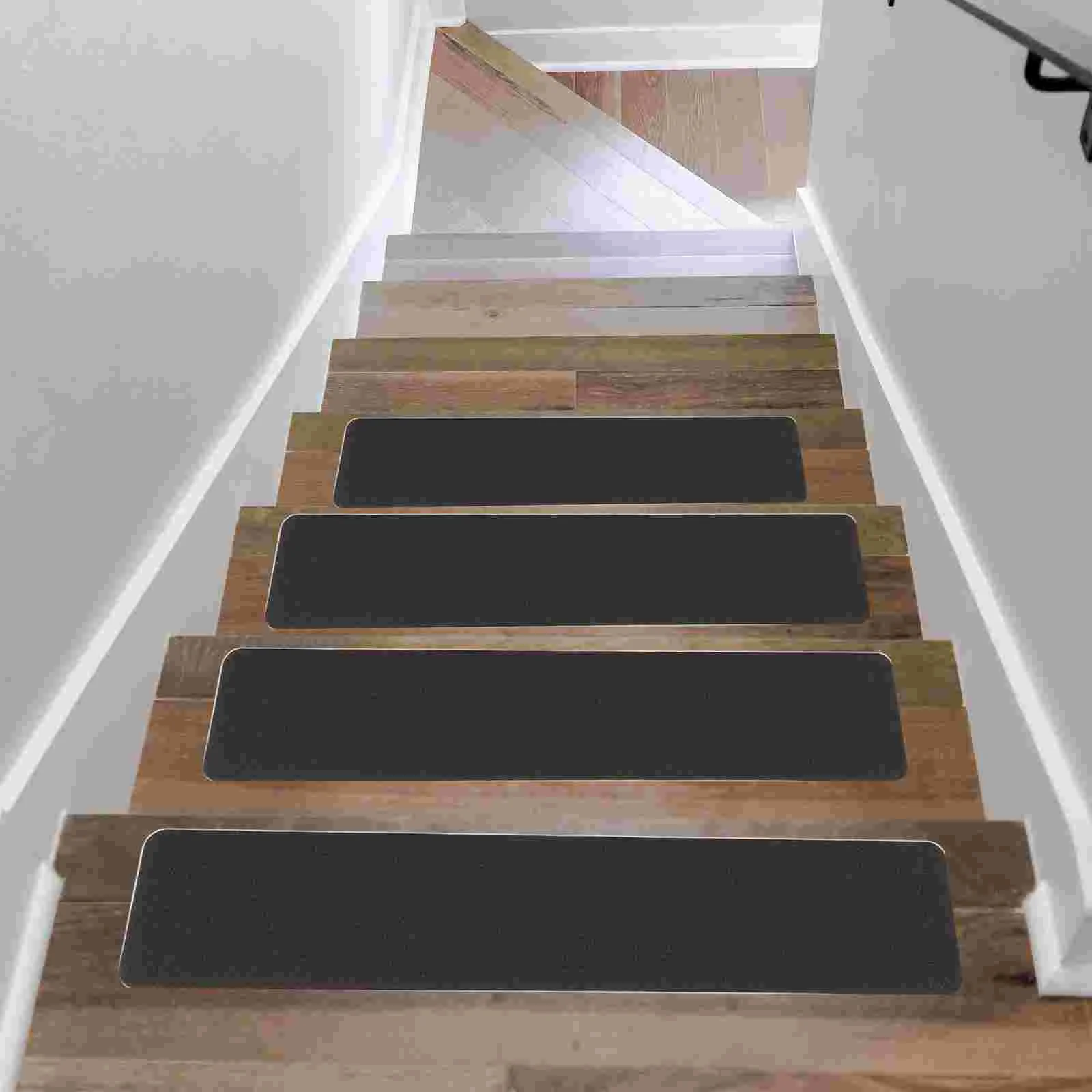 5 Pcs Stair Anti-slip Tape Stair Strips Outdoor Step Treads Tapes Ladder Pvc Staircase