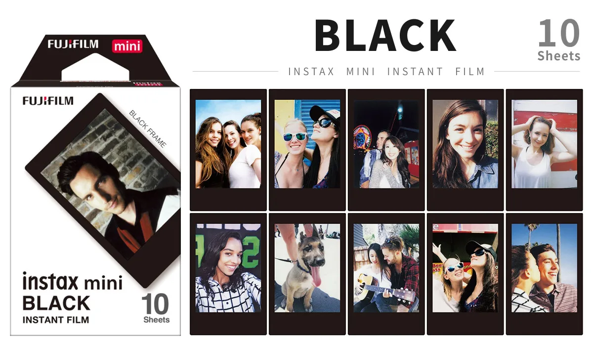 Fujifilm Instax Mini Film Optional Photo Frame 10-100 sheet Photo Paper For Instax  Mini 9 8 11 Instant Mini 70 90 Film Camera - Price history & Review, AliExpress Seller - Letoms Photography Store