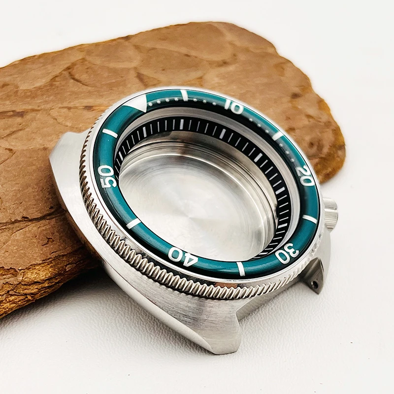 Mod Seiko Sea Turtle Abalone Replace Case Fits Nh35 Nh36 Movement 6105 6309  Captain Willard Sapphire Glass Men Nh35 Watch Cases - Watch Cases -  AliExpress