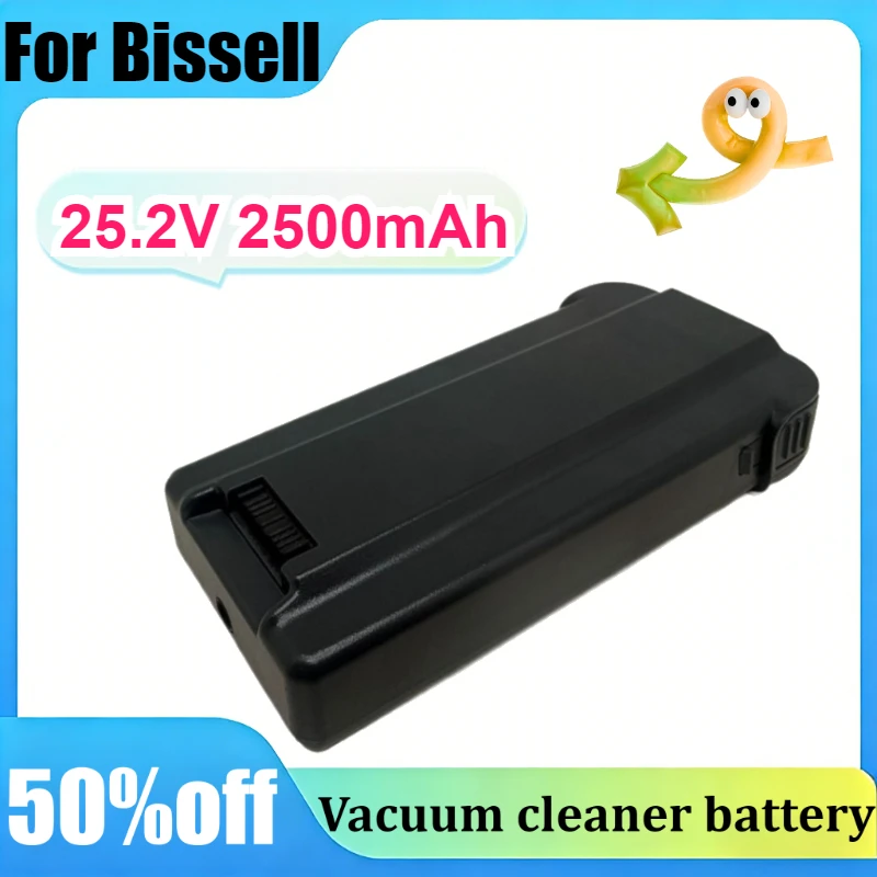 For Bissell 4141 4143 1644206 1643447 1644206 1643449 25.2V 2500mAh Handheld Vac