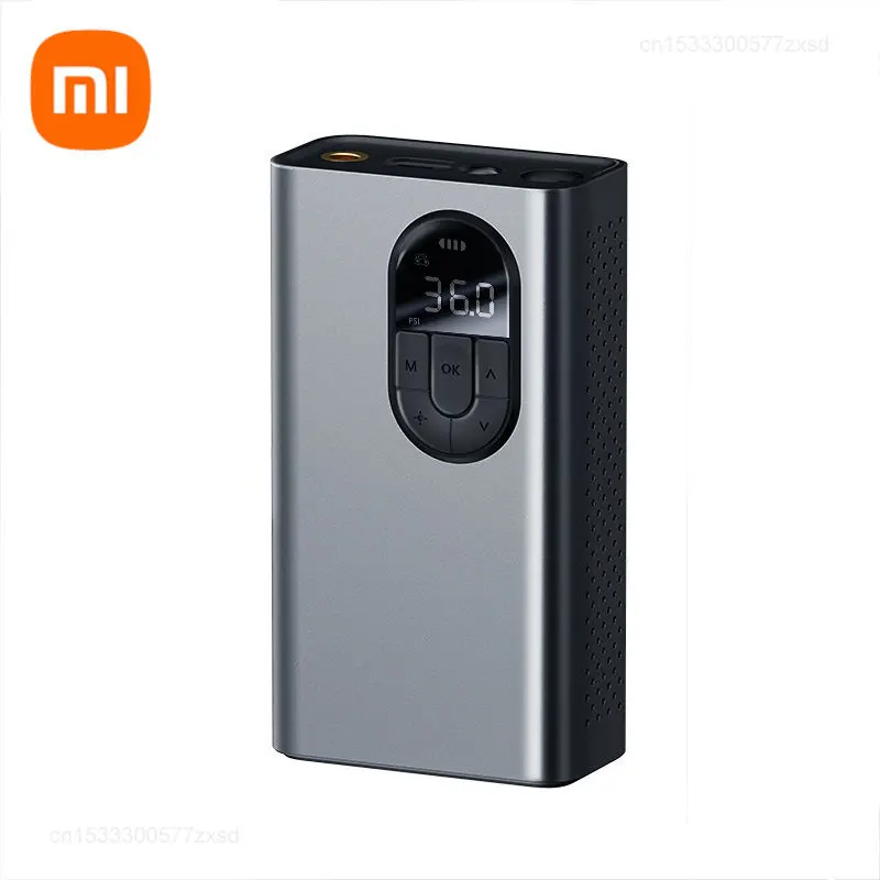 Xiaomi Baseus Pompa Di Gonfiaggio Per Auto Portatile 2400Mah Pompa Di Aria Elettrica Senza Fili 150 Psi Pompa Di Gonfiaggio Per Pneumatici Digitale Ac