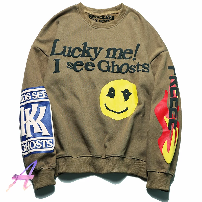 Kanye West Kid Cudi Lucky Me I See Ghost Sweatshirt 1