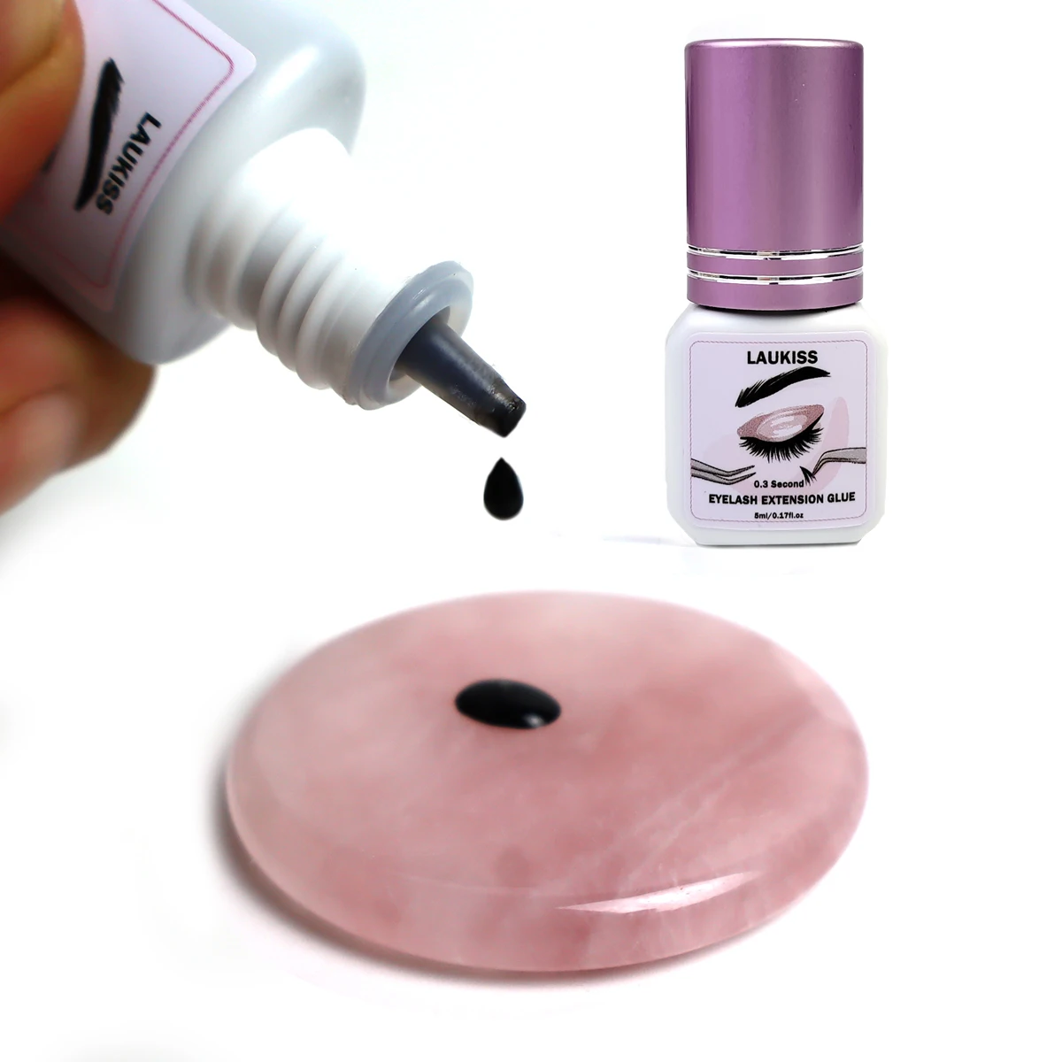 Eyelash Glue Professional 5ml 0.3S 0.5S Eyelash Glue Fast Drying Strong False Eye Lash Extension Glue Hold Long Lasting Adhesive Lash