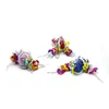 Mini Acrylic Wave Canvas Shoes Decoration Hanging Toy Pet Bird Parrot Nipple Swing Cage Stand Molar Play Chew Decoration 5