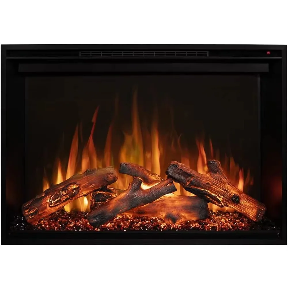 Modern Flames Redstone 36-Inch Built-in Electric Fireplace, Built-in Electric Fireplaces Tv Stand with Fireplaces for Living 6