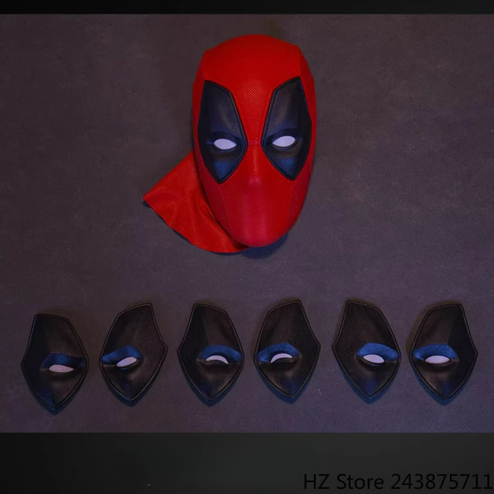 新しいデッドプール 3 ヘルメット 4 ペアの目付き映画修復マスクは