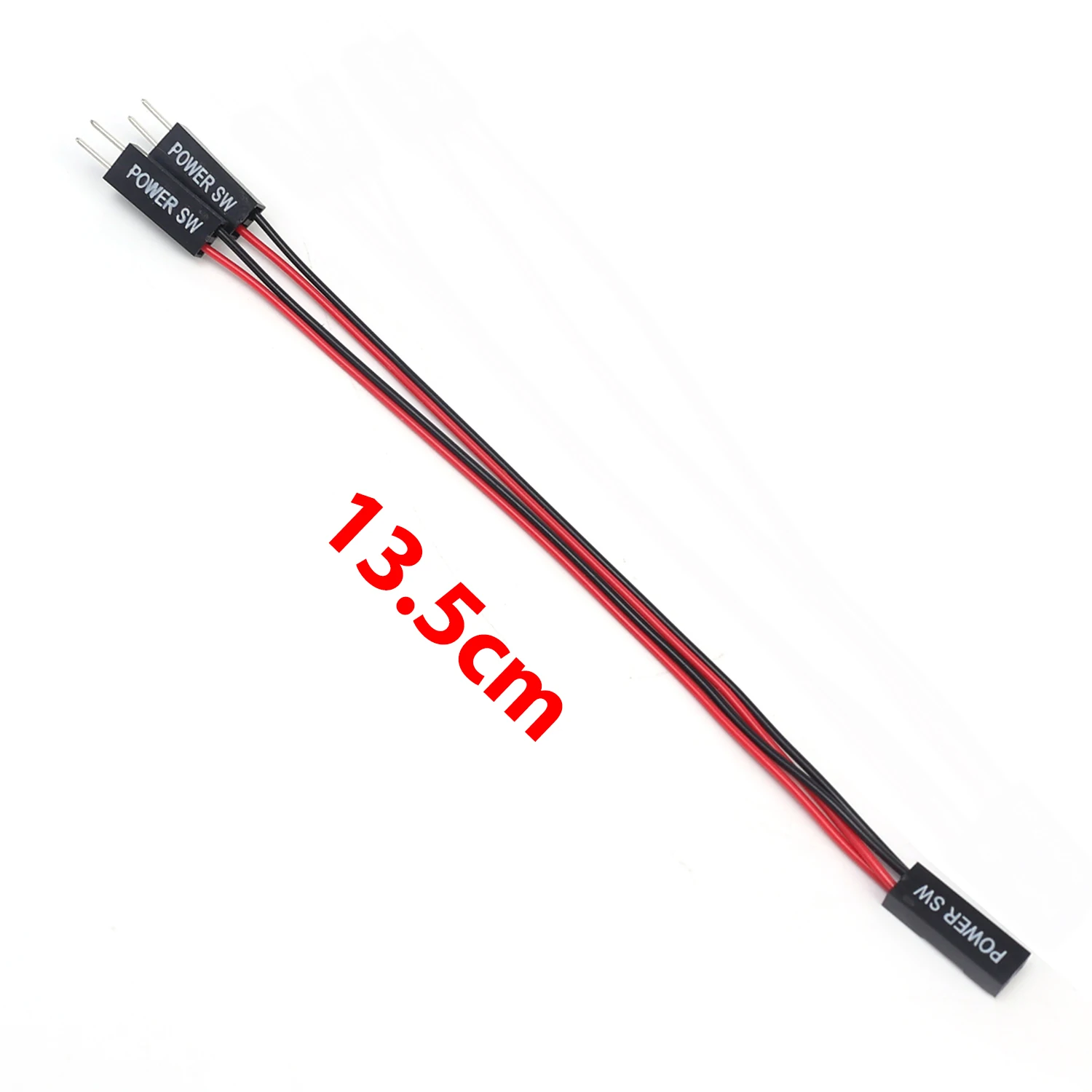 Desktop Computer On/Off Reset Switch Power Cord - 2-Pin Extension Cable