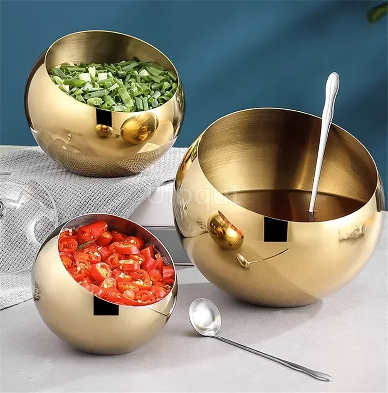 Premium Stainless Steel Sauce Bowl with Lid