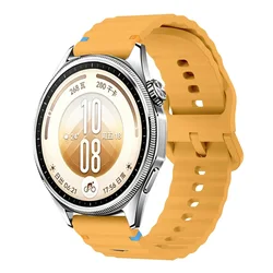 Sport Silicone Strap - Universal Fit for Width 18mm (Official Yellow)