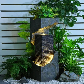 35.4” Outdoor Water Fountain 1