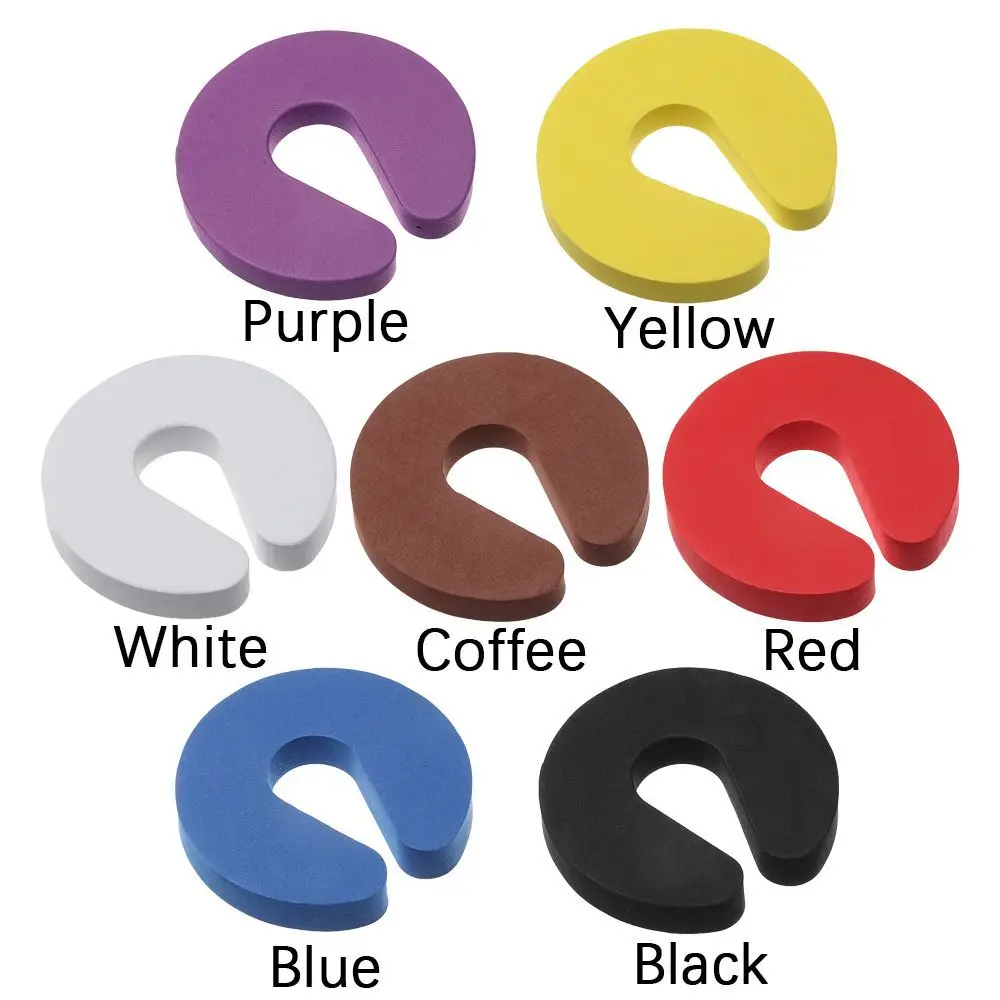 Door Clip Soft Foam Door Stopper Guard Finger Protector silicone door stopper door stopper bumpers door stopper door finger pinch guards Kitchen Bedroom Stopper Practical Home Security Tools Hardware