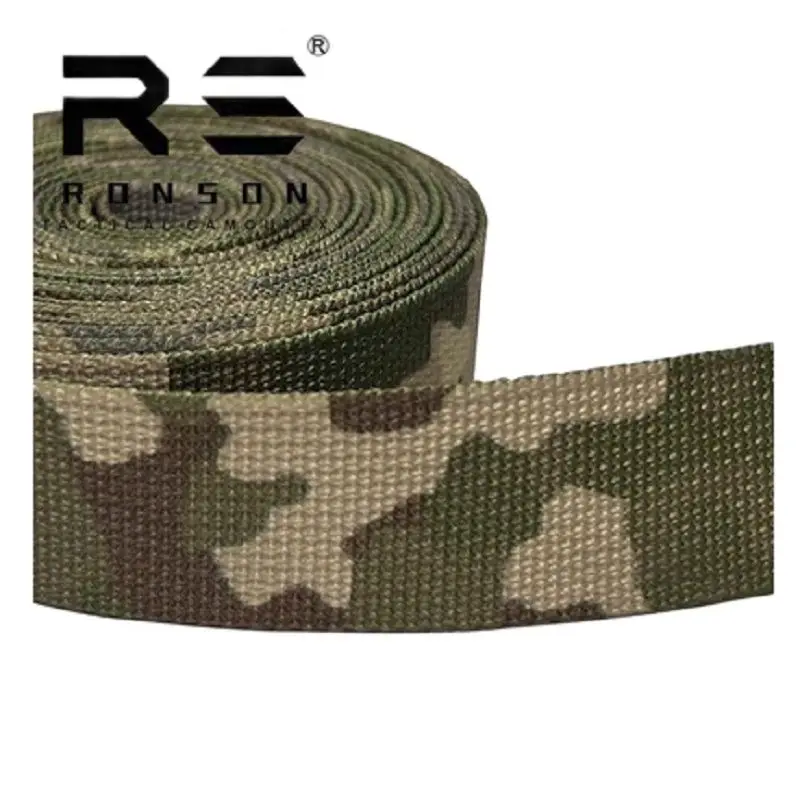 

2.5CM All Terrain De Ban Camo Ribbon Tactical Tank Top Shoulder Strap DIY Clothing Accessories