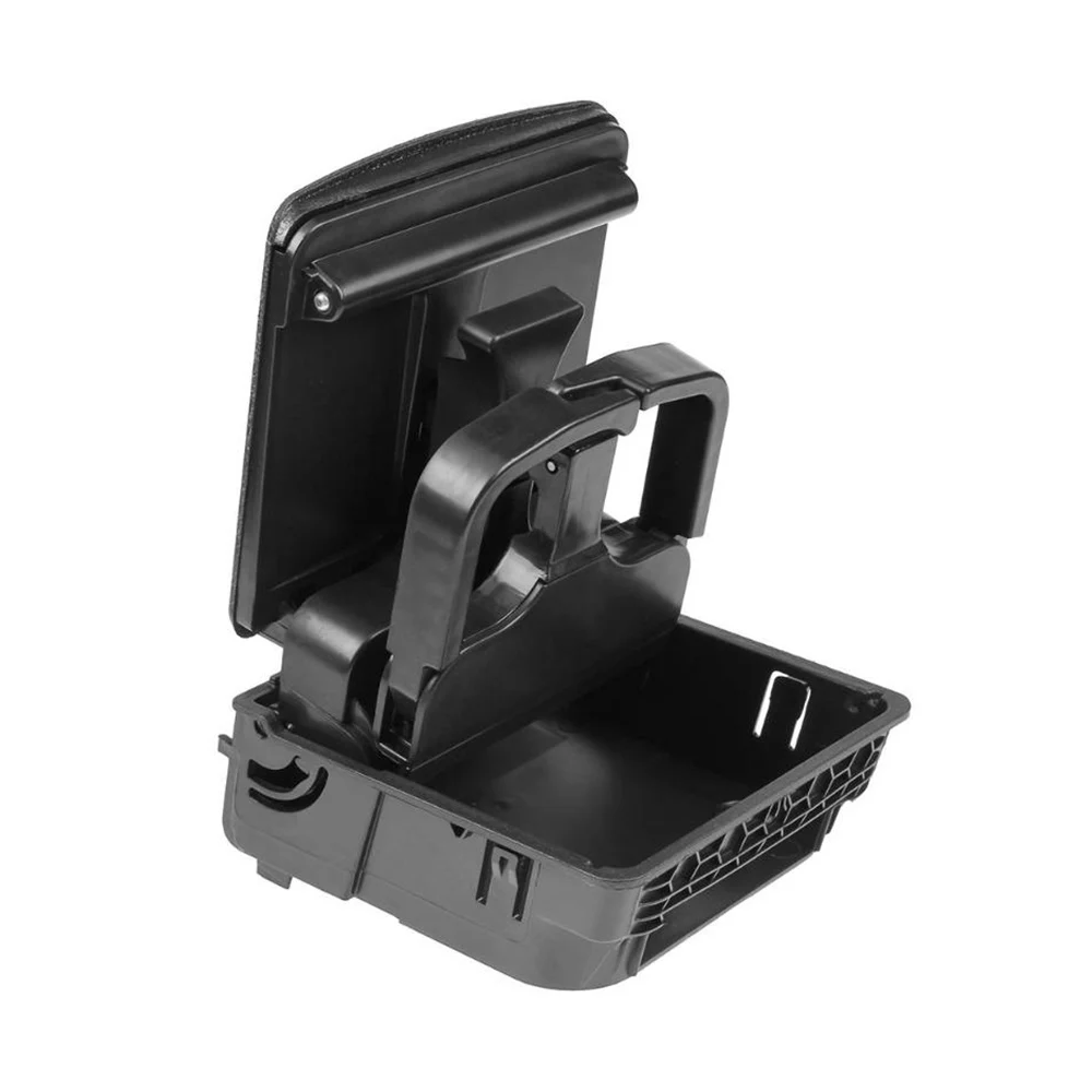 Car Central Console Armrest Rear Cup Holder ABS Bottle Cup Holder for