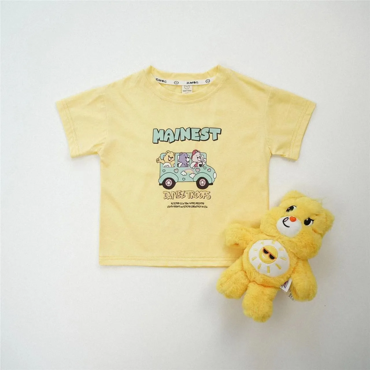 Baby Boys And Girls Summer Short Sleeved T-shirt New Children's Round Neck Top Children's Casual And Versatile Fashion Tee 4