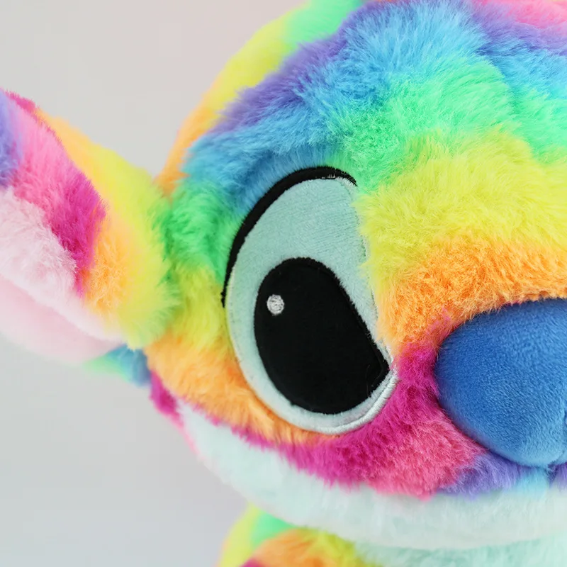 30cm Disney Lilo and Stitch Plush Toys Dazzling Colors Cute Anime Stich Doll Stuffed Plushie Pillow Gift for Children Kawaii 4