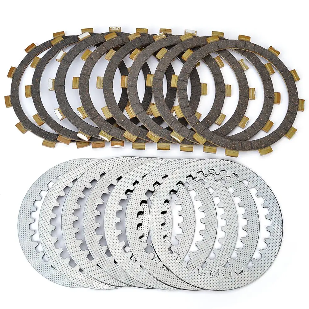 Motorrad-Kupplungsreibscheiben-Platten-Set für Yamaha SRX400 SRX600 SZR660 XT400E Artesia XT600E YFM660RLE Raptor 660 – Detail 3