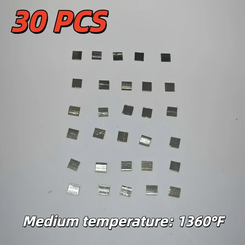 Premium Silver Solder Sheets for Jewelry Making & Crafting - Versatile Temperature Options