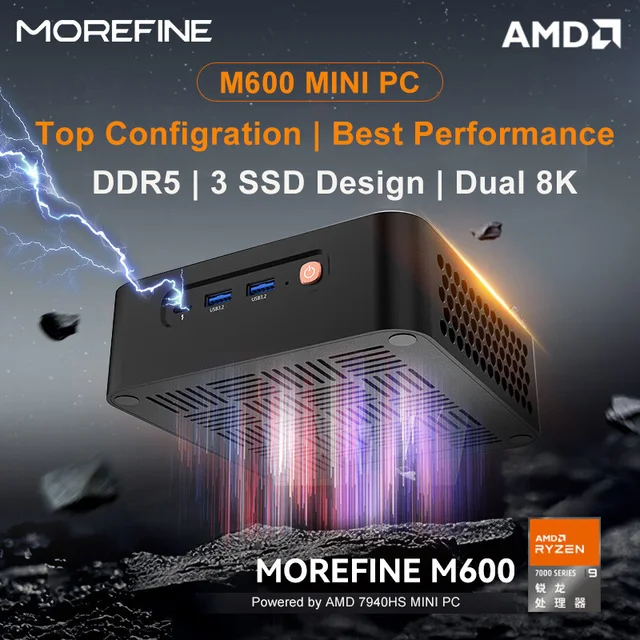 MOREFINE AMD 7940HS/7840HS Mini PC: