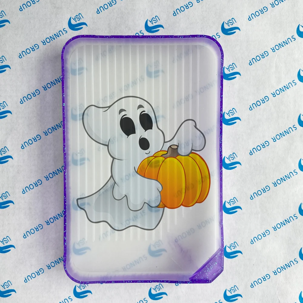 Halloween Theme Ghost Pumpkin Large Diamond Painting Tool Tray