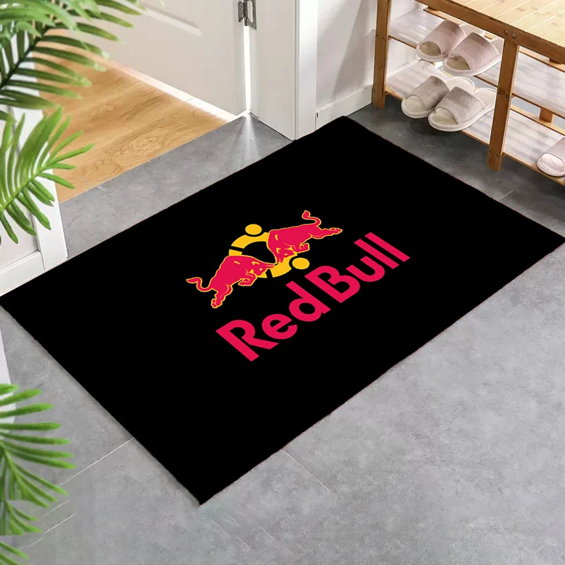 

House Entrance Mat Redbull Rug for Bedroom Mats Home Decoration Kitchen Carpet Custom Rugs Children Room Mat Foot Prayer Doormat