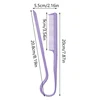 V Type Salon Women Hair Straighten Comb Styling Hairdressing Smooth Tool Hold Tongs Brush Styling Tool Accessories 6
