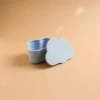 1PCS BPA Free Kids Silicone Food Storage Box Cartoon Baby Snack Box Portable Snacks Container With Lid Children's Tableware 3