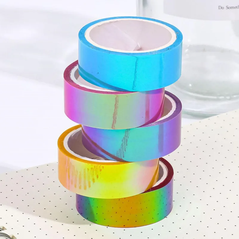 Decorative Adhesive Washi Masking Tape Scrapbooking Ribbon Sticker Diary DIY Office School Supply 1 Piece