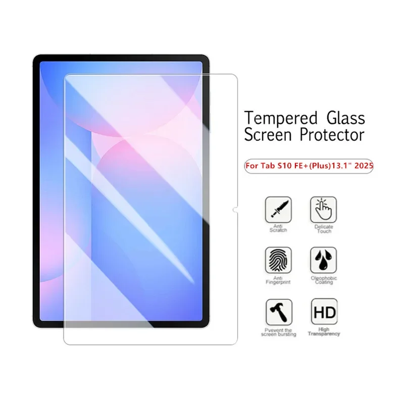 Premium Tempered Glass Screen Protector - Clear Protective Film