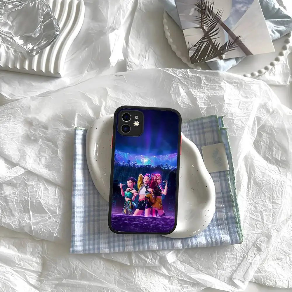 Kpop D-Demon Hunters Matte Phone Case Cover