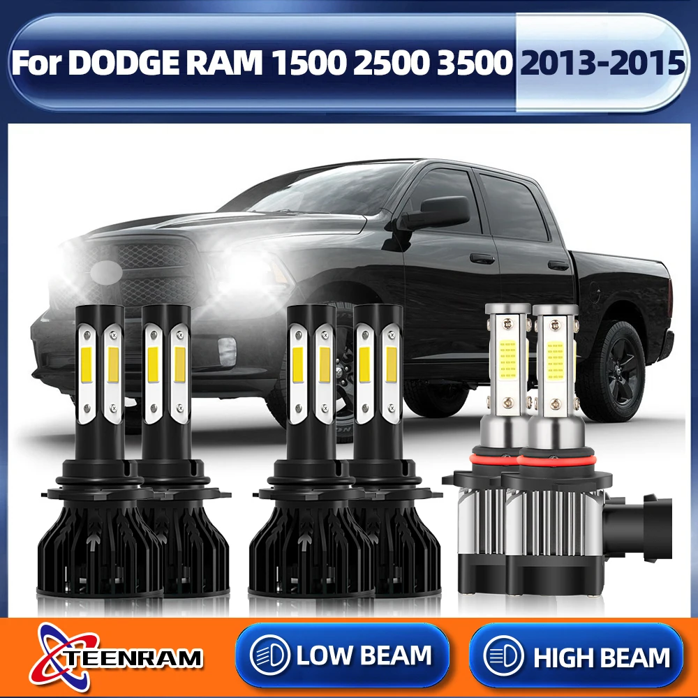 

240W 40000LM Car Headlight LED 6000K White Auto Fog Light 9005 HB3 9012 LED Bulb For DODGE RAM 1500 2500 3500 2013 2014 2015