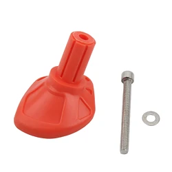 Motorcycle Side Stand Kick Stand Base Foot - Durable and Stable for All - Terrain Adventures (Orange)