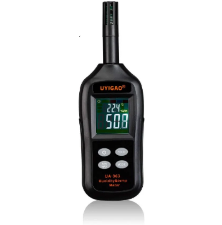 UA963 Temperature Hygrometer, Thermometer, Air Temperature Measurement, Warehouse Temperature Tester